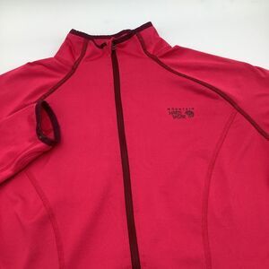 Mountain Hardwear Womens Wick Q‎ Full Zip Lightwight Jacket Pink Size Large